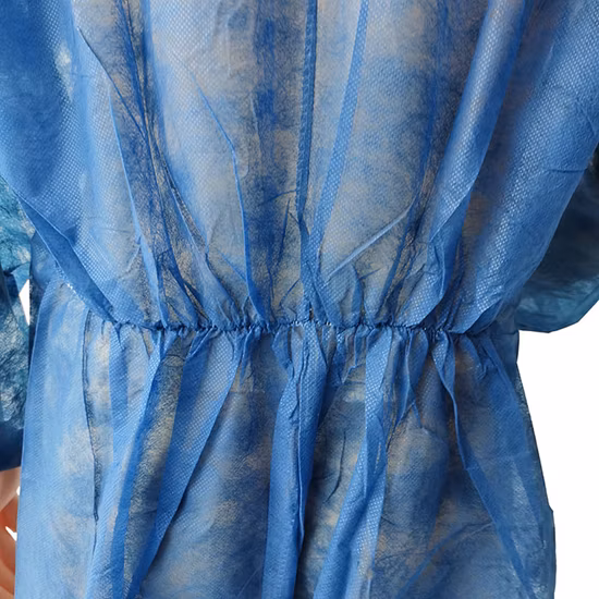 Тип 4/5/6 SMS/нетканый/Sf/PP/PE/микропористый одноразовый безопасный спецодежда Одежда Медицинская промышленная химическая защитная одежда Комбинезон