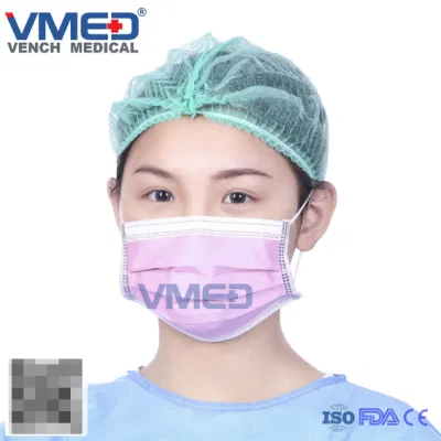 Защитная хирургическая медицинская маска для лица, Маска врача, Хирургическая маска, Bfe95mask, Bfe99mask, 3